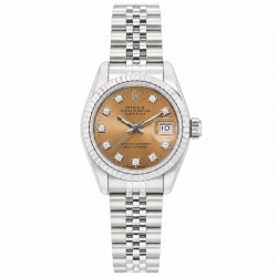 Rolex Datejust 26MM 69174 Factory Diamond Dial Watch